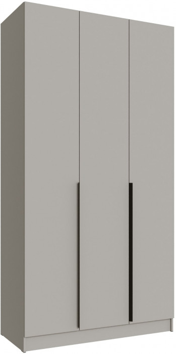 Шкаф Мадрид (1,2) с 3 ящ. внутри с зеркалом кашемир