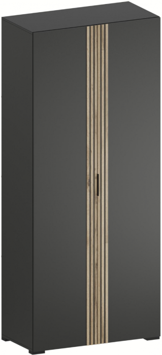 Нао Шкаф 2-х створчатый ШК-4027, Графит