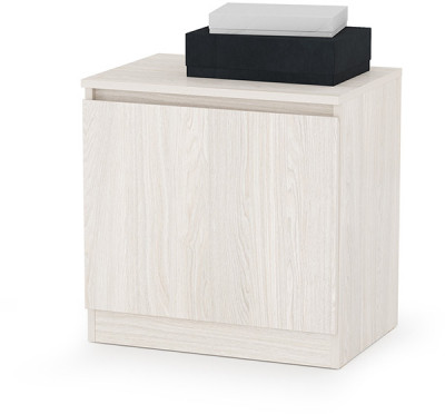 КР100 Ника прихожая 13.248 Тумба, цвет ясень анкор светлый, ШхГхВ 53,8х38,1х53,9 см., универсальная сборка