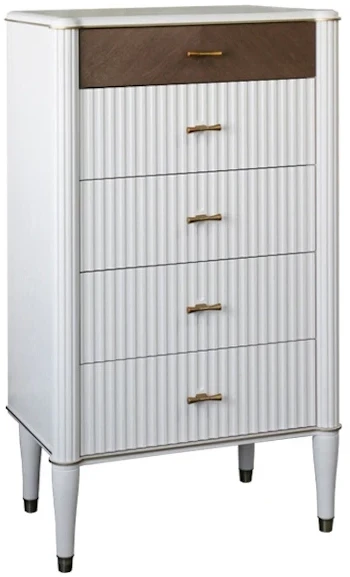 Модульная спальня "Тиволи" из массива дуба, набор 2 - Латте (лак)