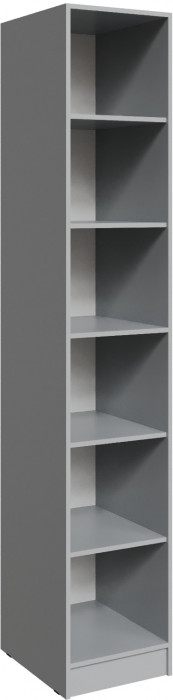 Шкаф Мадрид (0,42), Камень серый