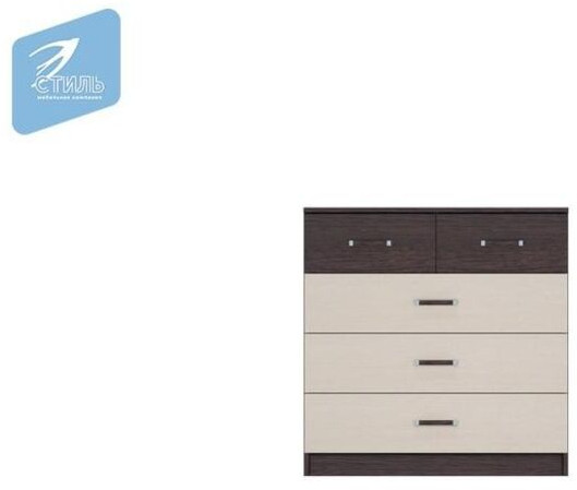 Вега К-04 Комод 5/2 ящиков