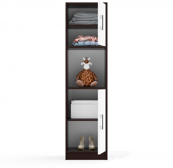 Пенал С-МД-СК9П к компьютерному столу С-МД-СК9, венге/белый шагрень