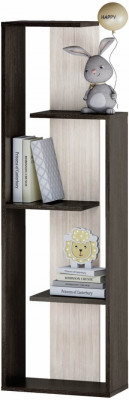 Стеллаж Бейсик 1 венге/лоредо