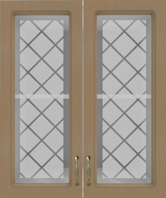 Ф-45 Модена (ШВС 600) МДФ дуб кофе