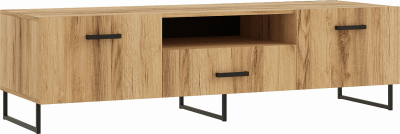 Нэнси LOFT Тумба ТВ 1600 (ЛДСП) (Дуб Крафт)