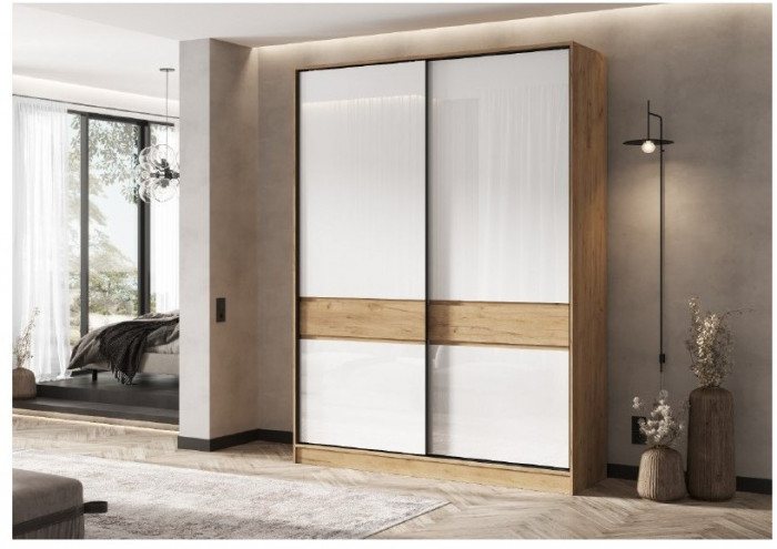 Модульная прихожая Роджина, комп.4 (Крафт белый, Графит)