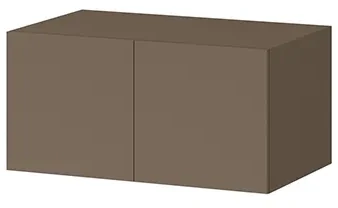 Шкаф Бастион 1000 с антресолью, Молочный шоколад