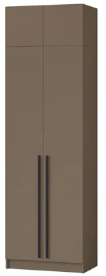 Шкаф Бастион 1000 с антресолью, Молочный шоколад