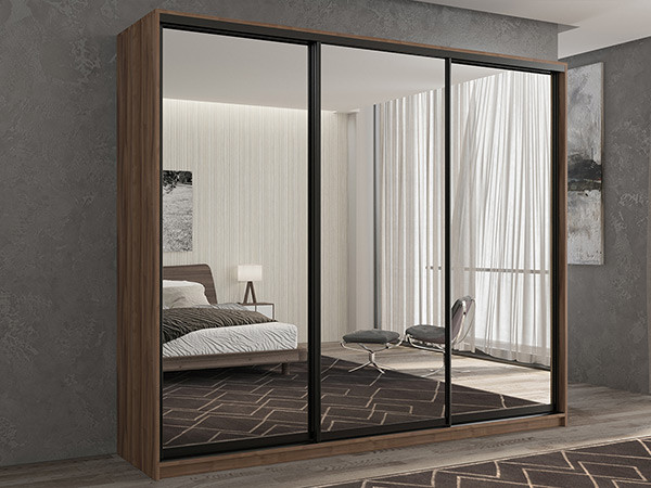 Шкаф-купе Кааппи 1 Орех Тьеполло 240х60х230 см