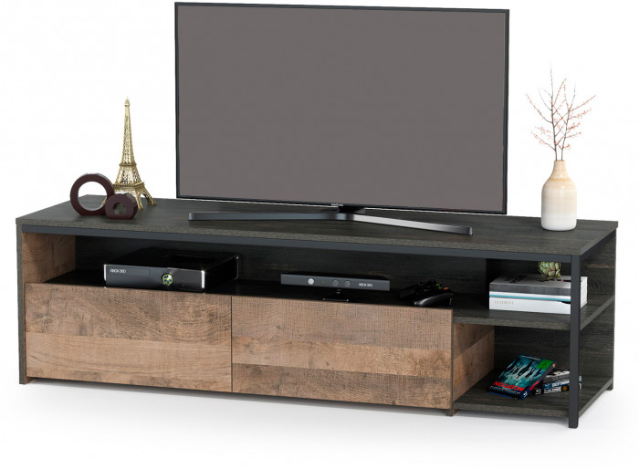 Трувор 13.70 Тумба под ТВ, дуб гранж песочный/интра