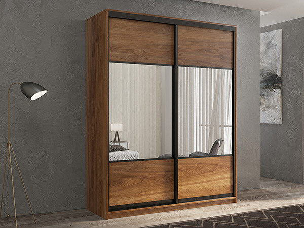 Шкаф-купе Кааппи 6 Кастелло Бренди 140х60х230 см