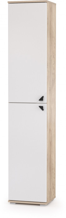 Бостон № 43, дуб эндгрейн элегантный/фасады МДФ милк рикамо софт