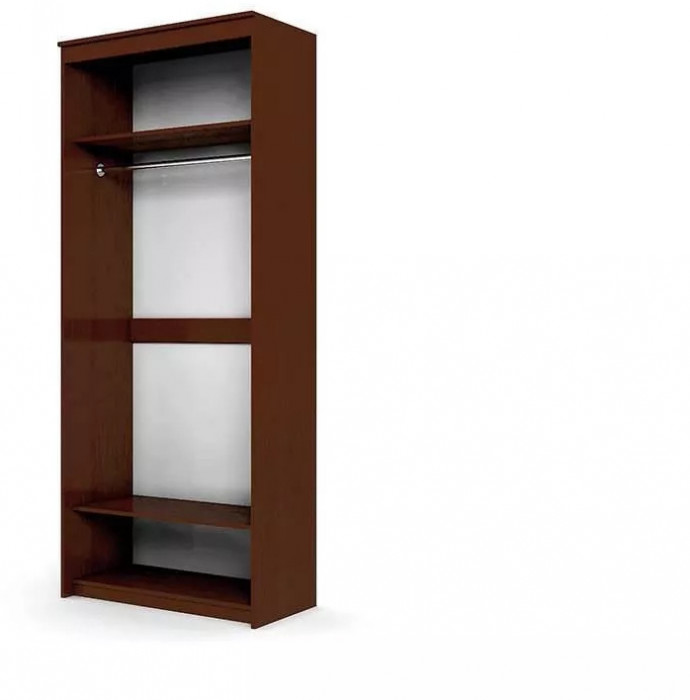 Шкаф купе Модерн 905х600 2-х дверный фотопечать №1 венге