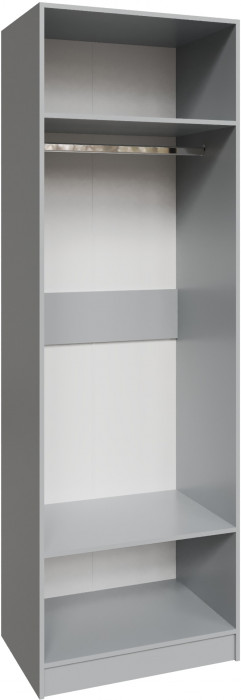 Шкаф Мадрид (0,75) без зеркала, Камень серый