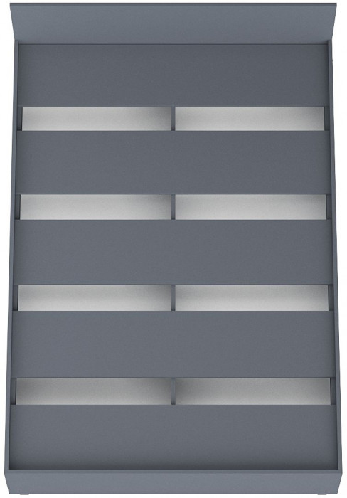 Мори Кровать 1400, графит