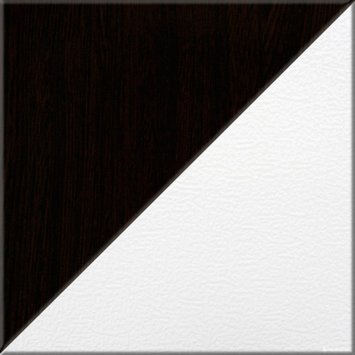 Комод С-МД-К6 (Шесть), цвет венге/белый шагрень, ШхГхВ 80х43х110 см., 6 ящиков