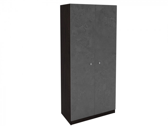 Шкаф прямой 45 Венге/Железный Камень