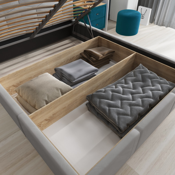 Манука Кровать интерьерная 900 бежевый, ПМ