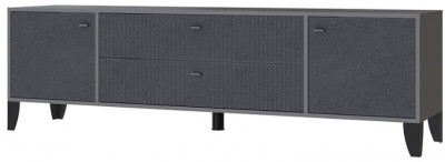 Тумба ТВ Парус-10 графит серый/гранит лофт