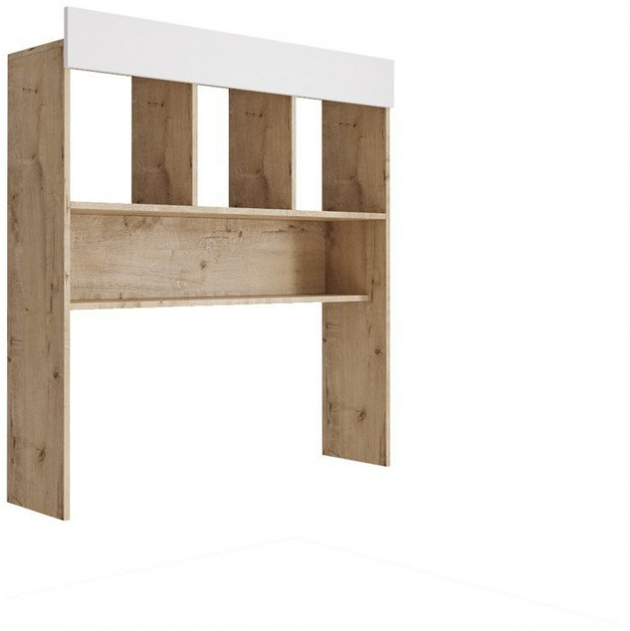 Модульная детская Лавис, композиция 2, Белый/Белый софт / Серый эмалит