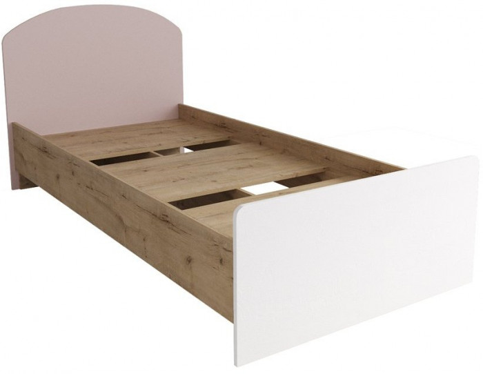 Модульная детская Лавис, композиция 2, Белый/Белый софт / Серый эмалит