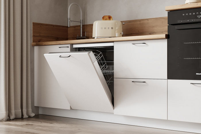 КГ Угловой 1500х2700 (с пм) , Белый софт матовый  Арника РМ в.3