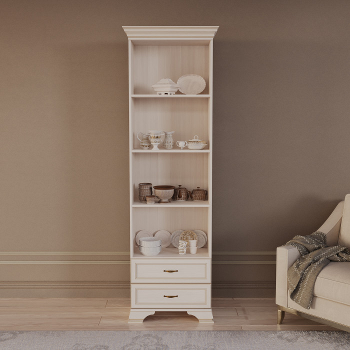 Шкаф-стеллаж 600 Сиена