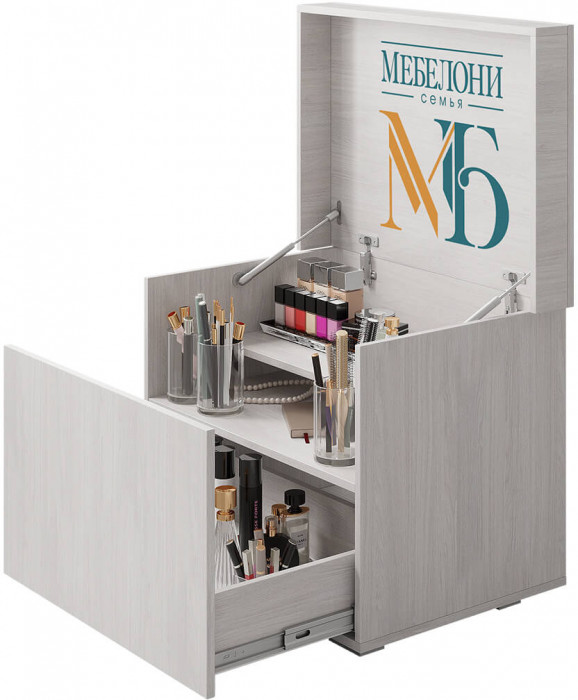 Сундук "Мебелони" ТБ-26 ясень белый