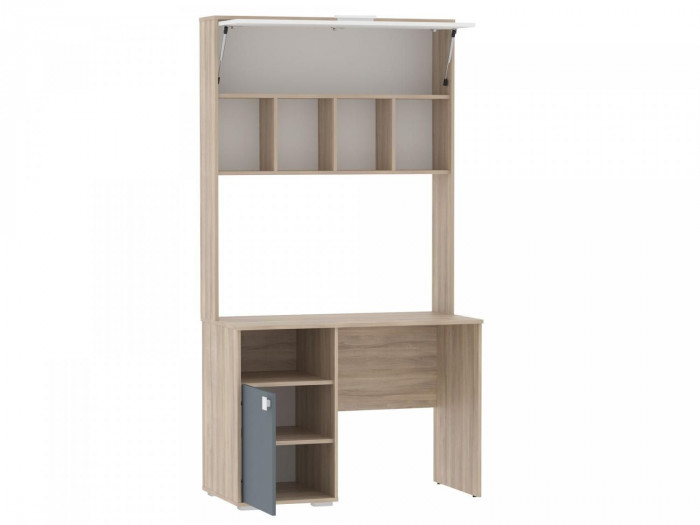 НМ 041.68 Стол письменный+НМ 041.69 Надстройка Элиот