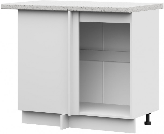 ШНУ 1000-М корпус шкаф нижний приставной б/ст белый