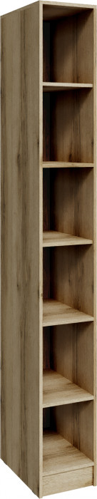 Шкаф Мадрид, композиция 23, Дуб делано/Графит серый