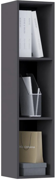 Модульная гостиная Оливия, композиция 1 (Графит, Графит глянец)