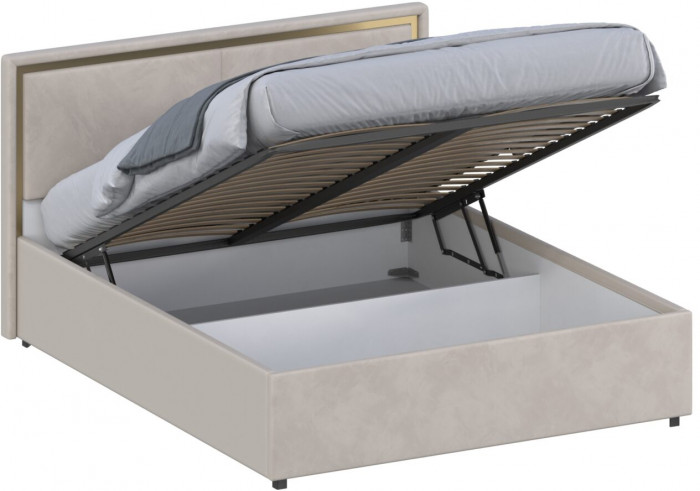 Кровать 160 с подъемным механизмом КРП-431-М-16, Микровелюр Zeekr-47