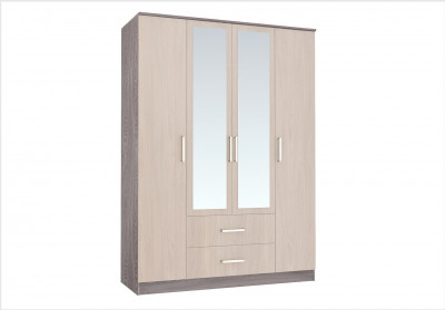 Фиеста Шкаф четырехдверный, ясень шимо