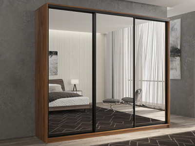 Шкаф-купе Кааппи 1 Кастелло Бренди 210х60х230 см