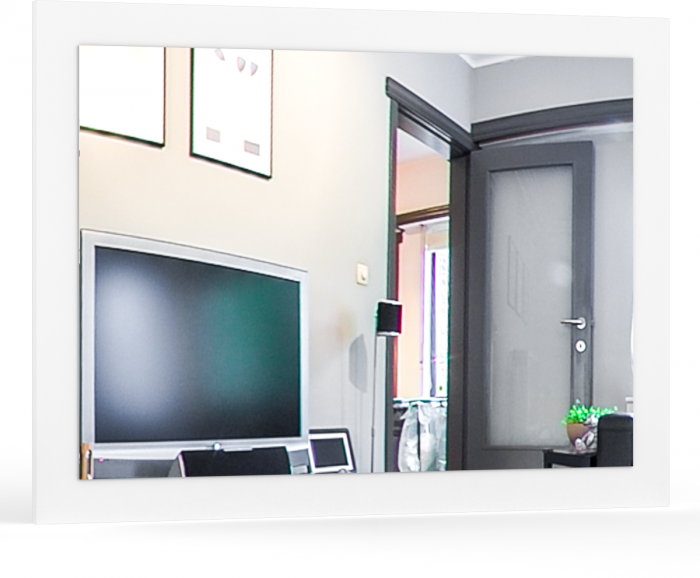 Камелия спальня № 2 Кровать 1600 + Две тумбы + Стол косметич. + Зеркало + Шкаф 4-х, белый