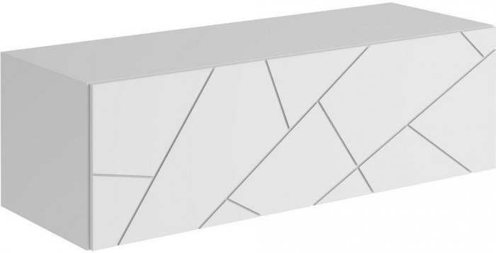 ГРАНЖ Тумба ТМ-004 (Д.1200, подвесная) (Серый шифер / Графит софт)