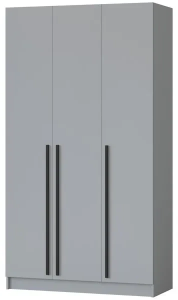 Шкаф Бастион 1200 с антресолью, Серая гавань