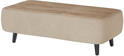 Стол журнальный Пай бежевый/мдф дуб канадский