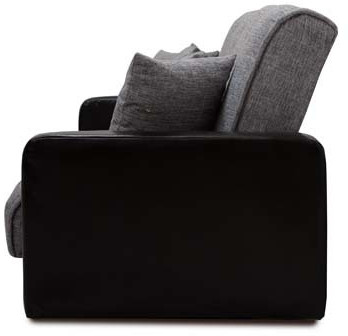 Диван Лондон 140 серый ППУ