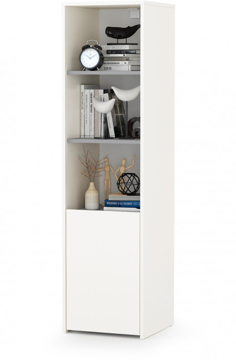 Торонто Компоновка № 22, белый шагрень/стальной серый