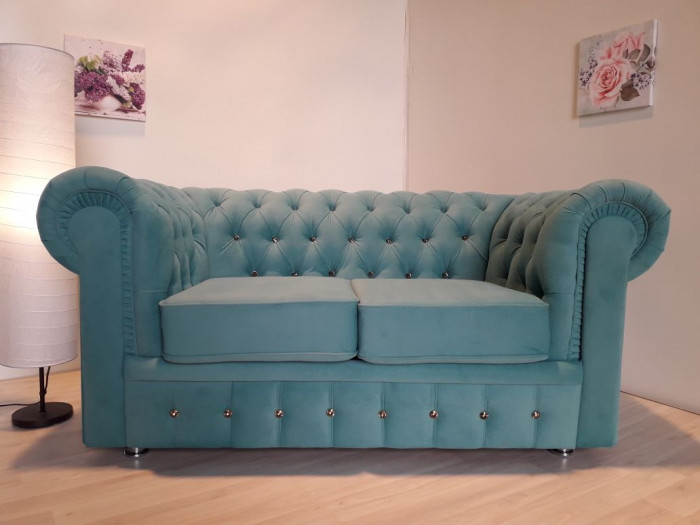 Честер 2-х местный велюр