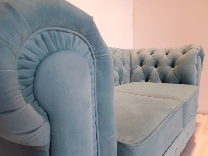 Честер 2-х местный велюр