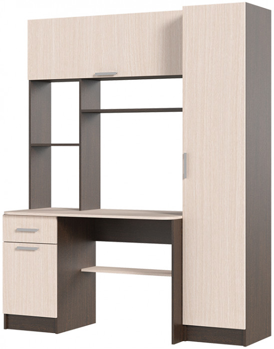 СТОЛ КОМПЬЮТЕРНЫЙ №7 (1,6х2,0х0,6) венге/белфорт