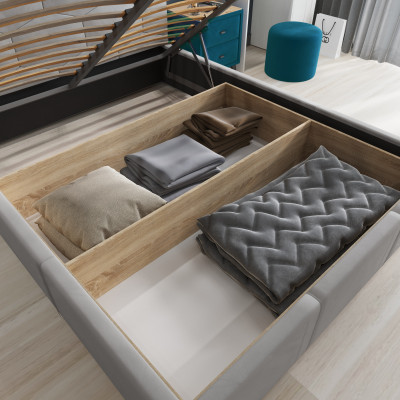 Манука Кровать интерьерная 900 мятный, ПМ