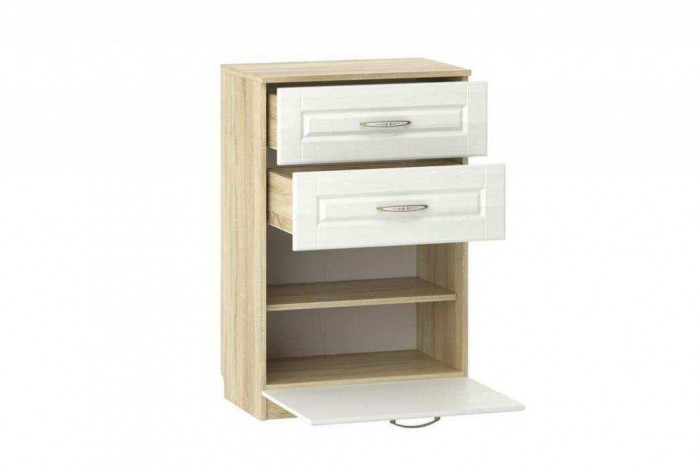 Прихожая Оливия-4 Дуб Сонома/белое дерево