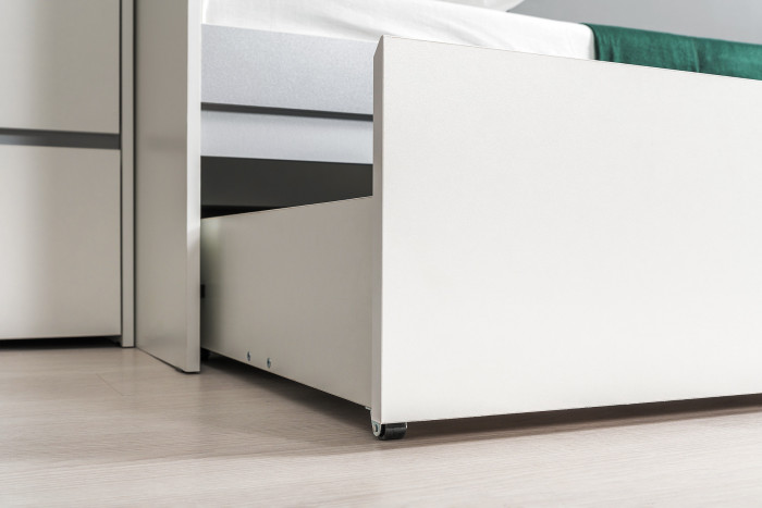 Торонто Компоновка № 23, белый шагрень/стальной серый