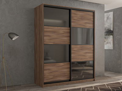 Шкаф-купе Кааппи 13 Орех Тьеполло 140х45х230 см