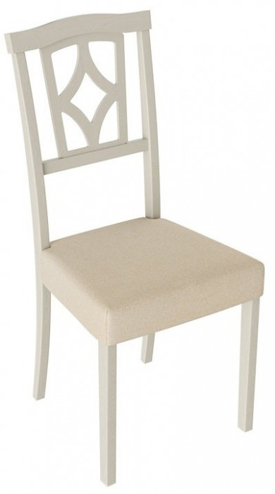 Сити 3 Стул (Белый матовый/тк № 108)